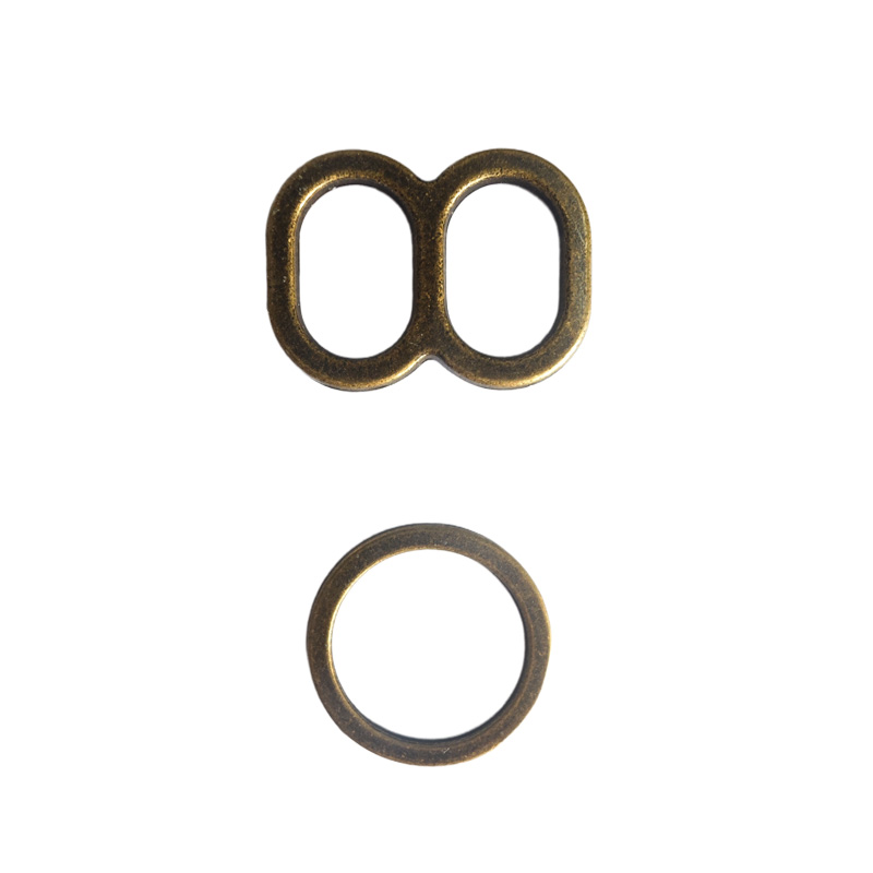 Alloy 8-shaped buckle circle