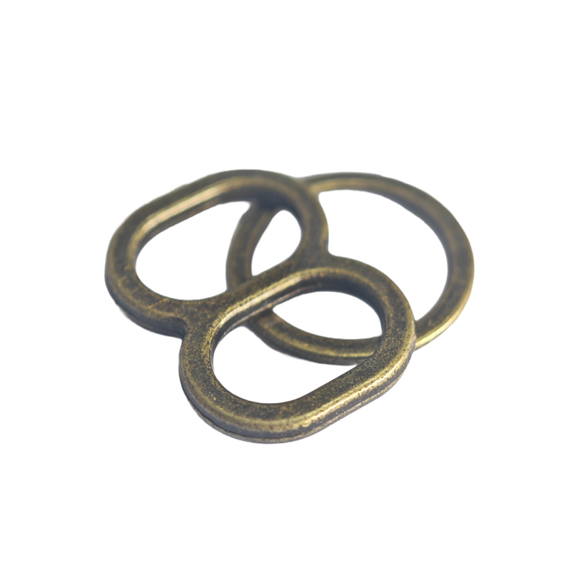 Alloy 8-shaped buckle circle