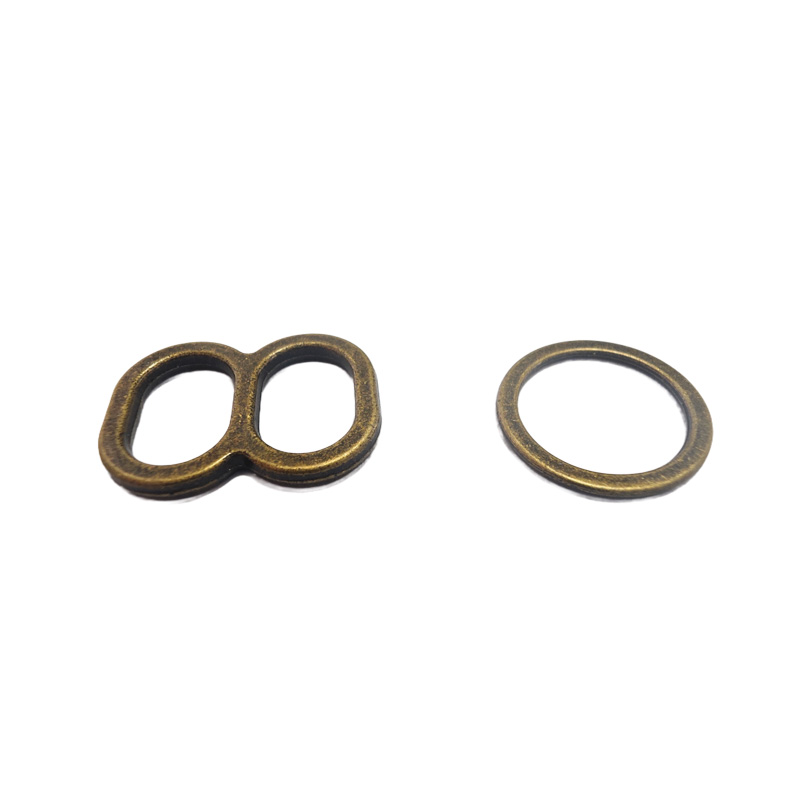 Alloy 8-shaped buckle circle